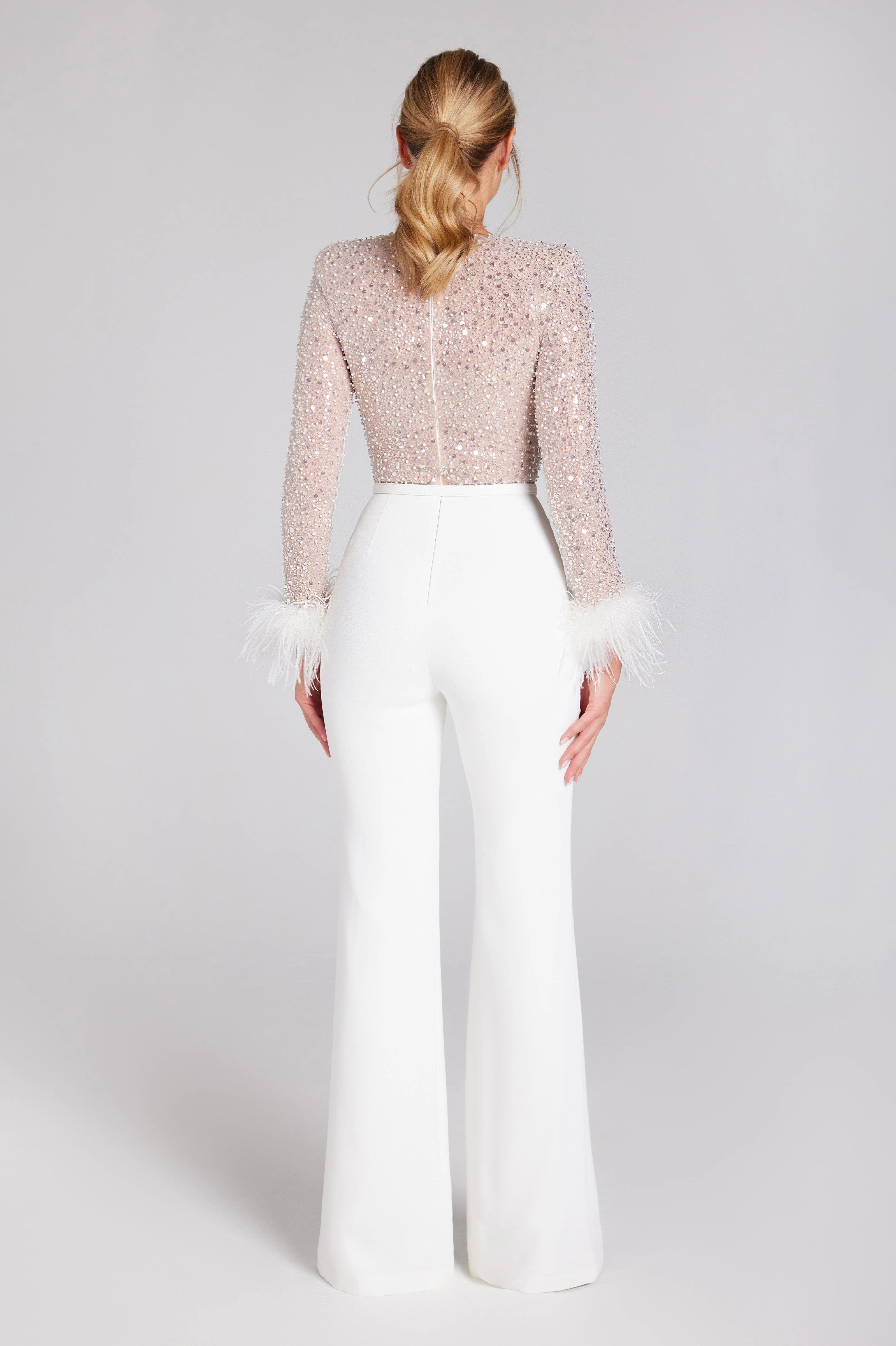 Amelia White Jumpsuit - Image 3