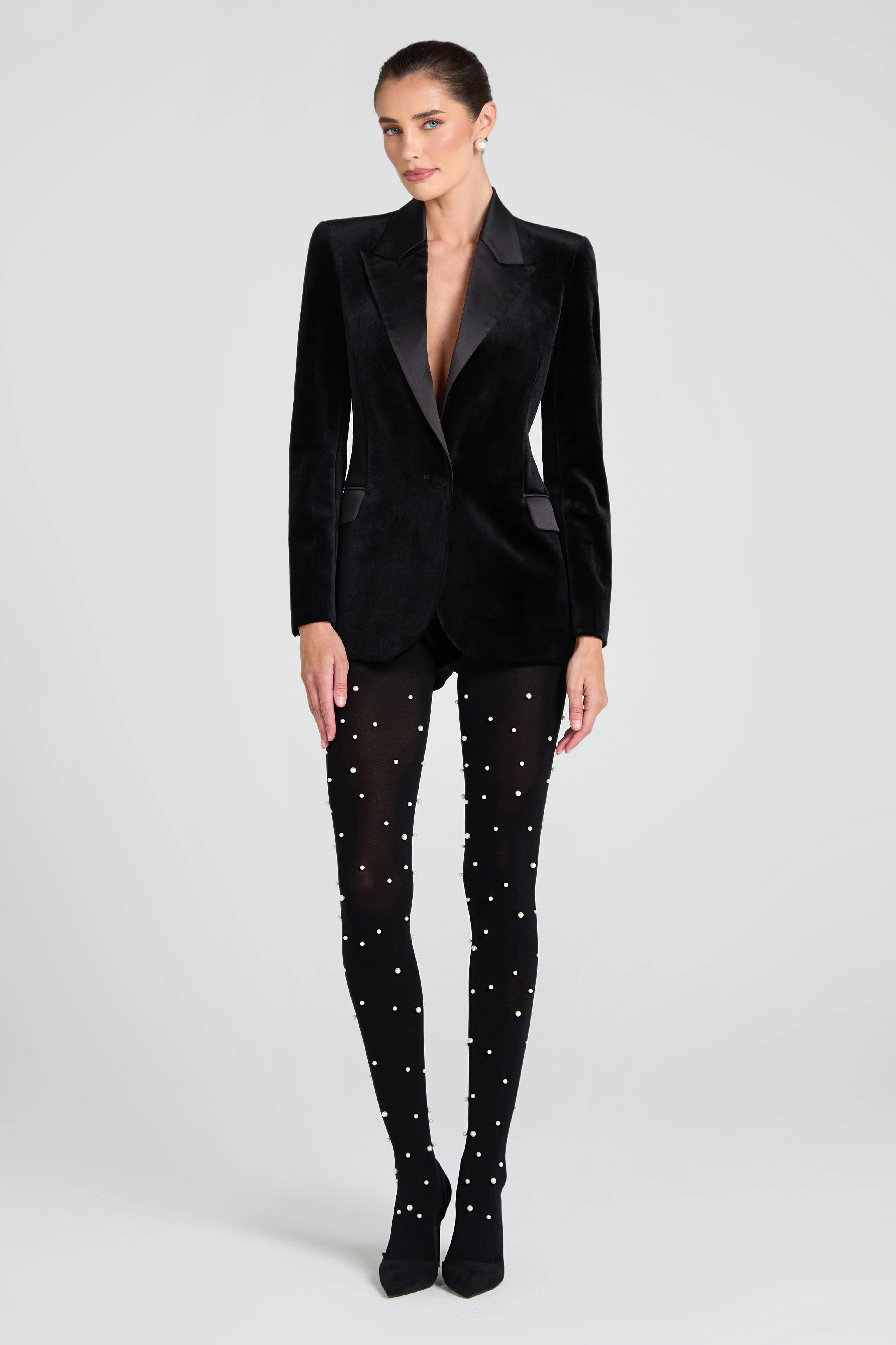Beatrice Black Blazer - Image 7