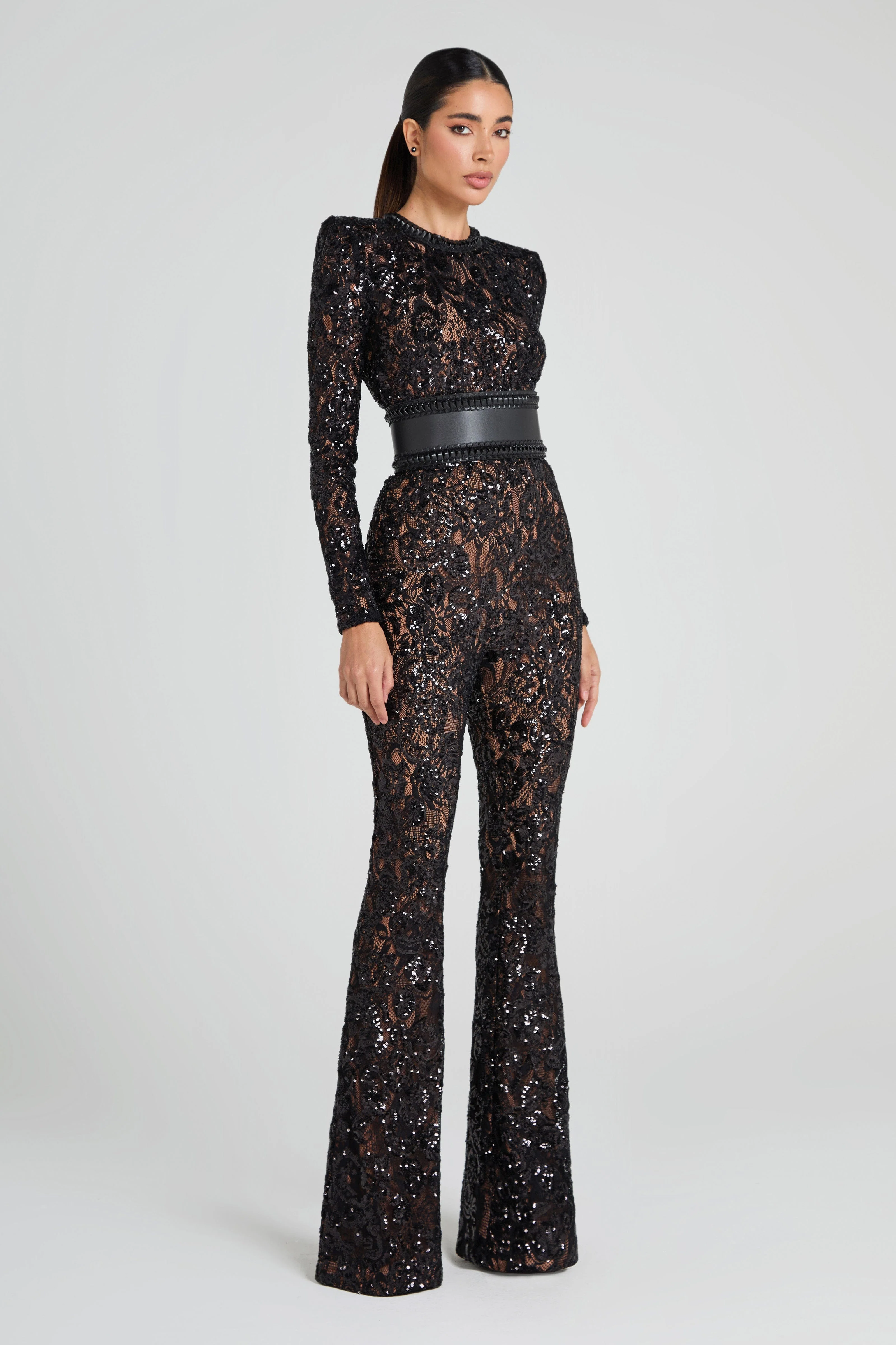 Bella Black Jumpsuit - Image 3