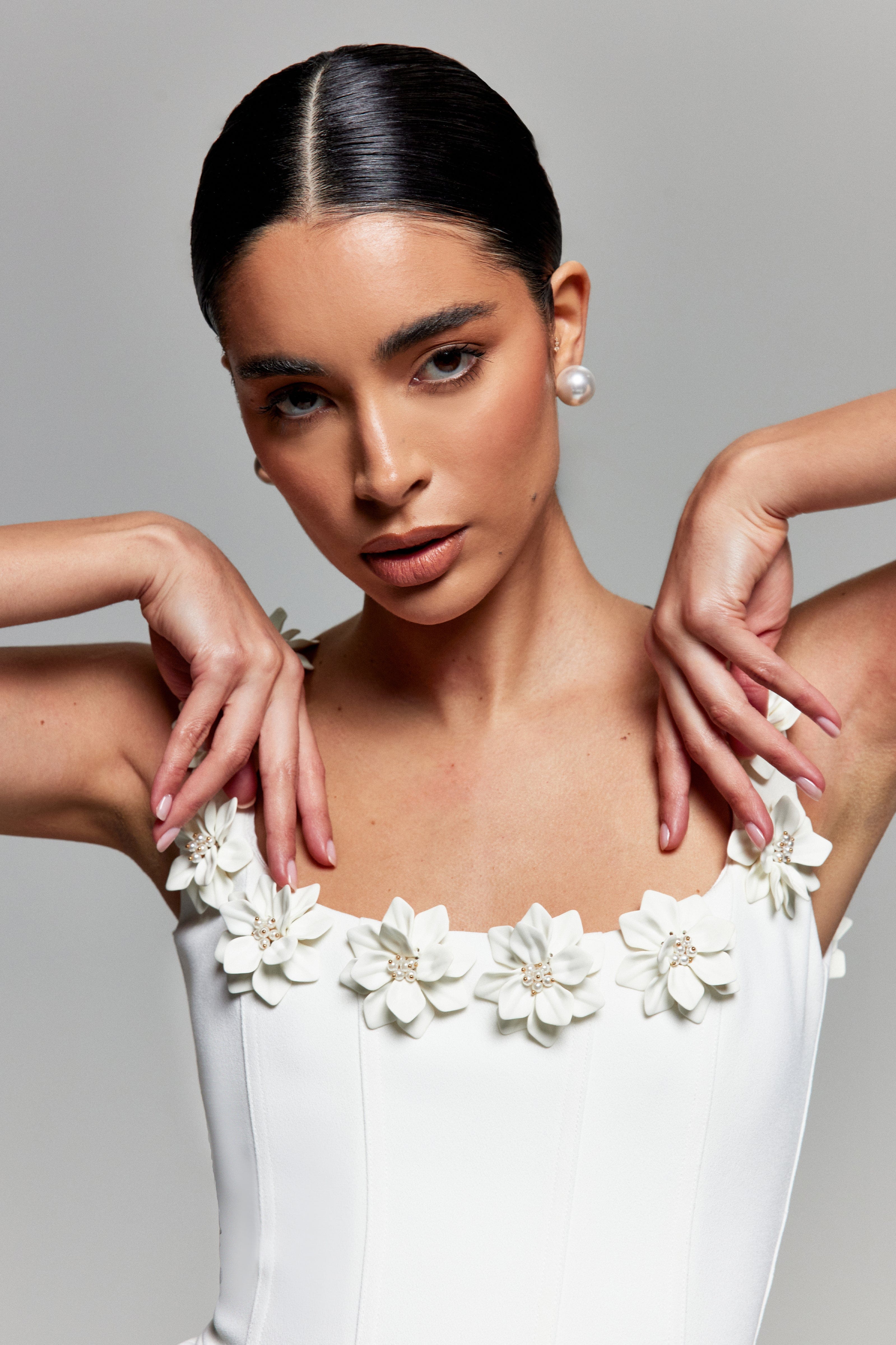 Cindy White Dress - Image 6