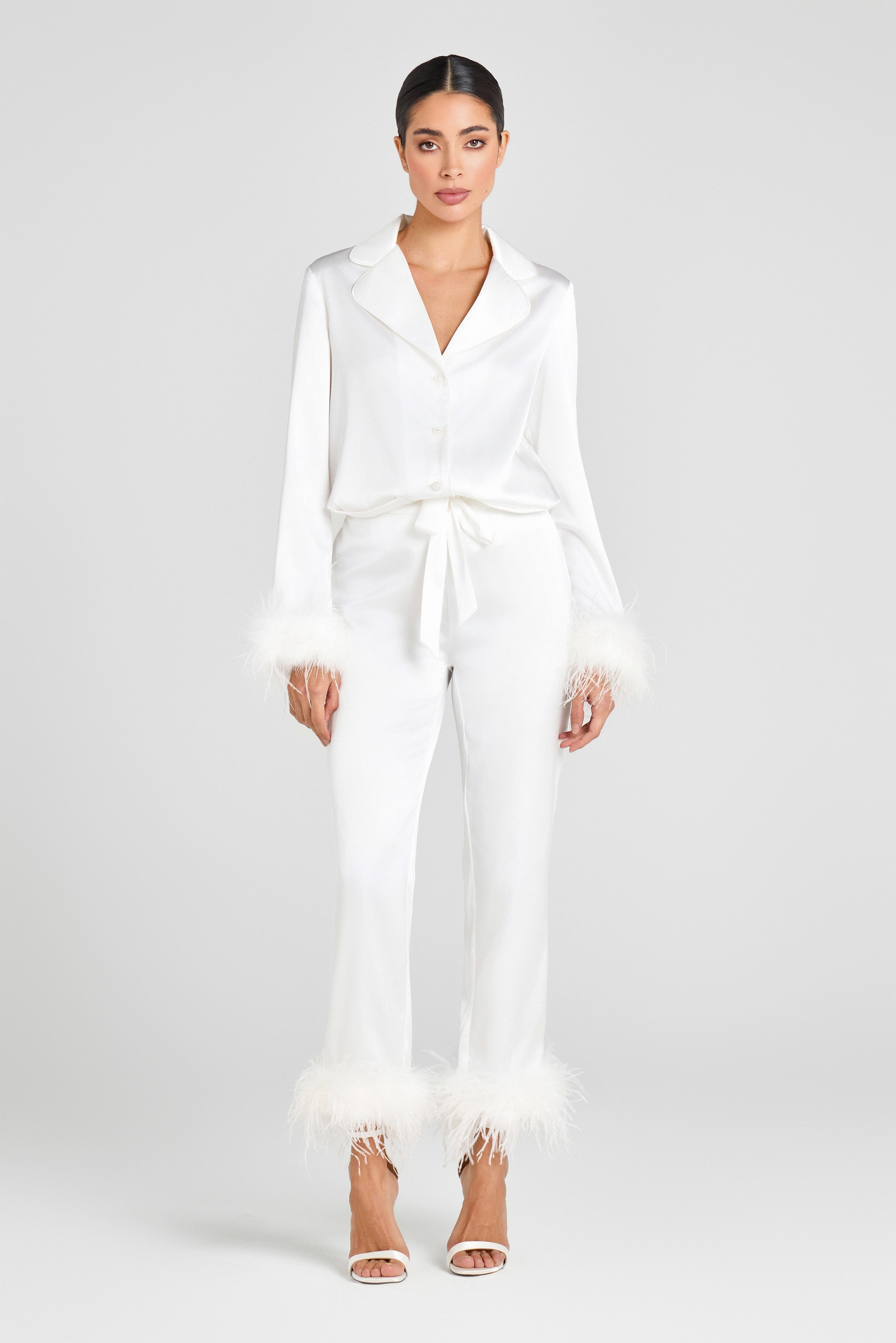 Darcie White Pajamas - Image 8