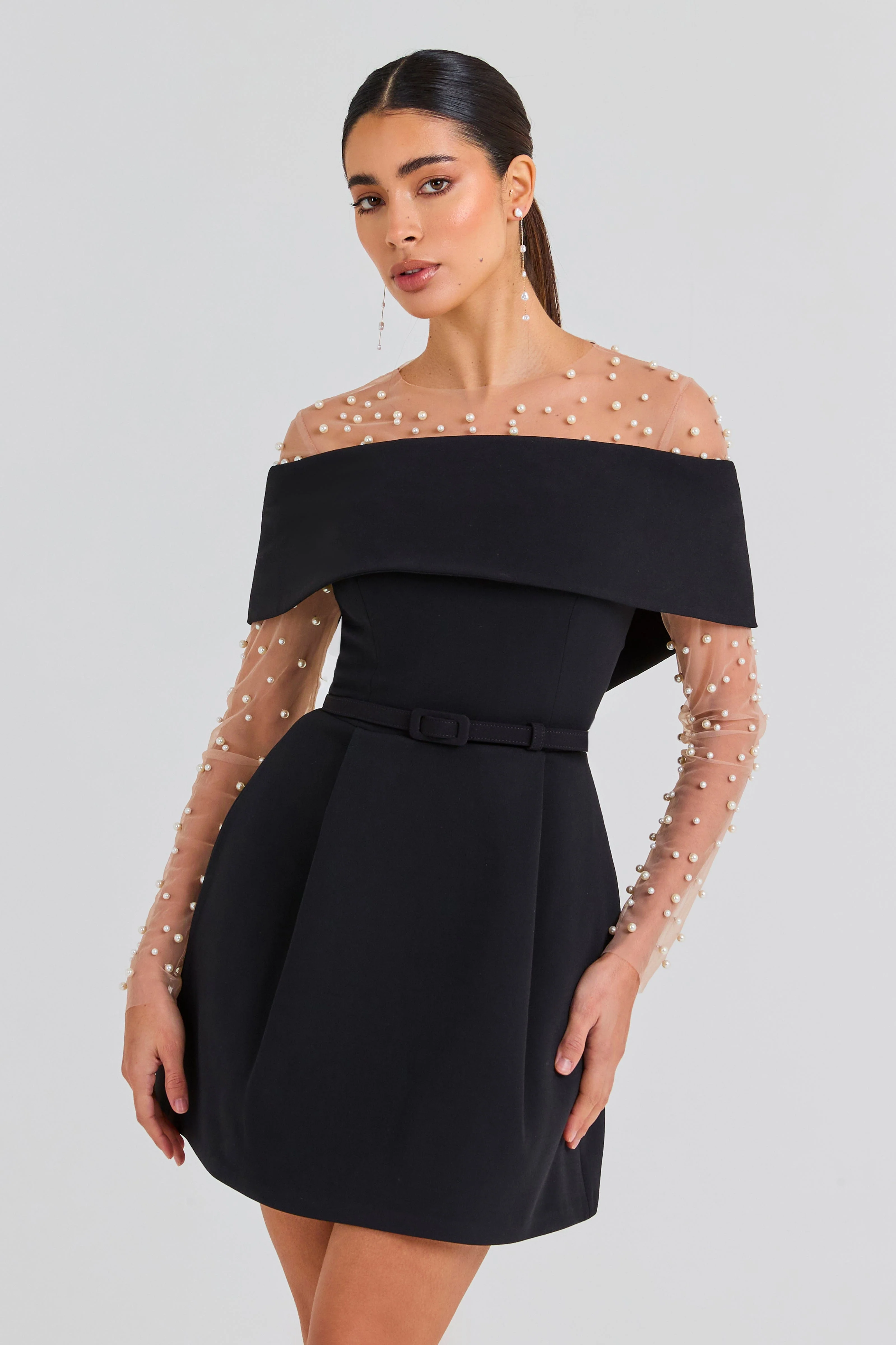 Harper Black Dress - Image 6