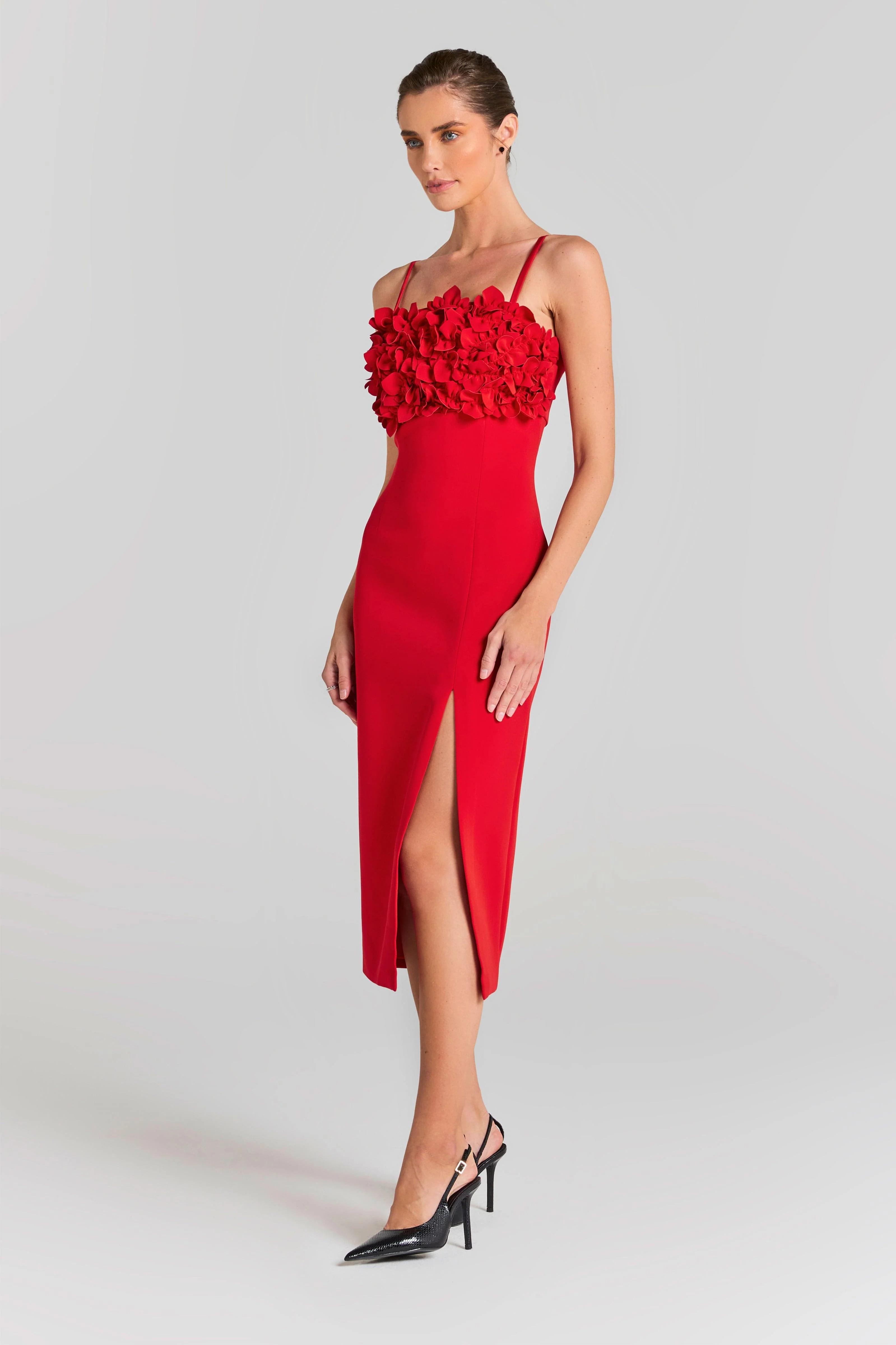 Jasmine Red Dress - Image 5