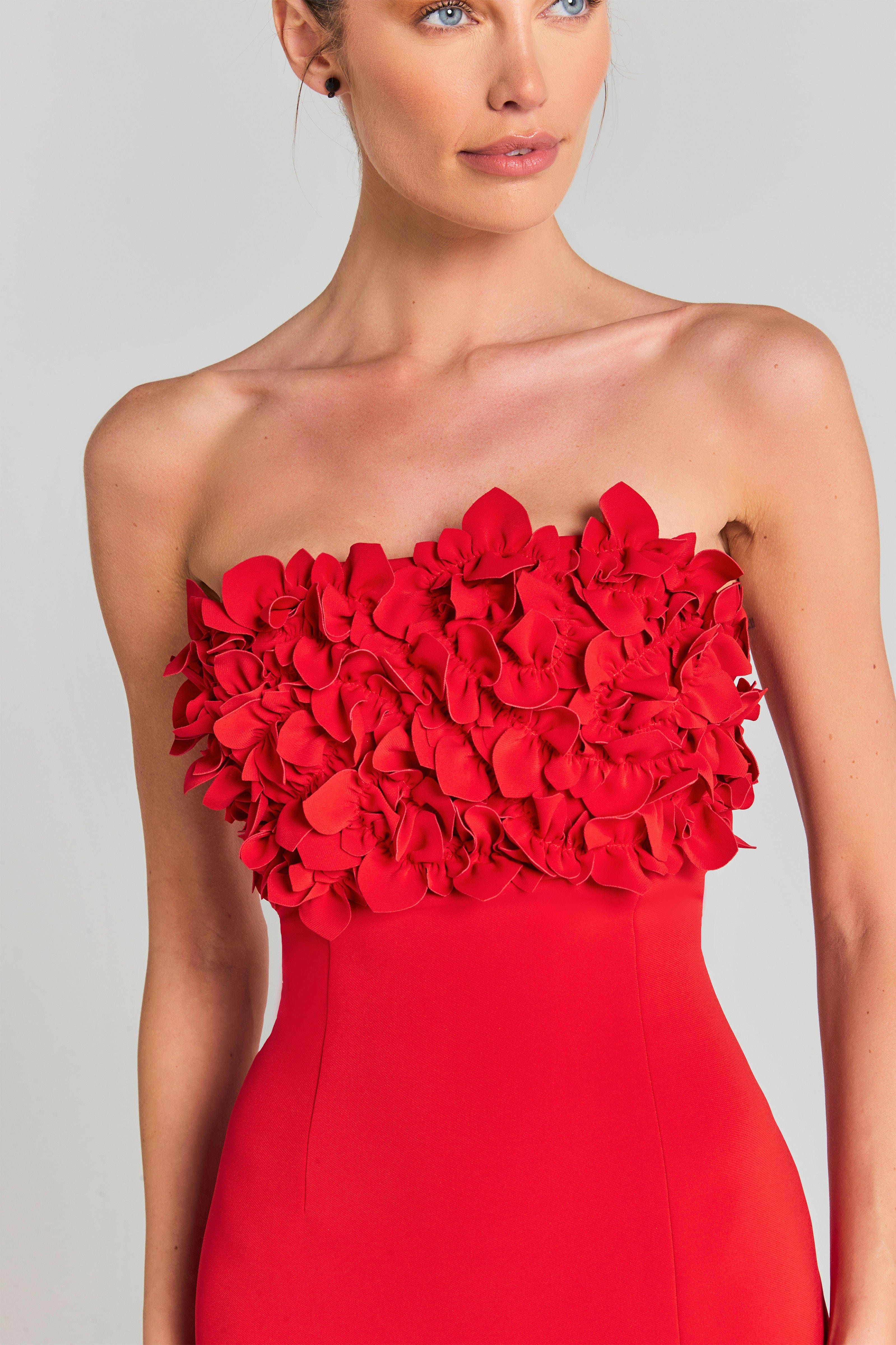 Jasmine Red Dress - Image 6