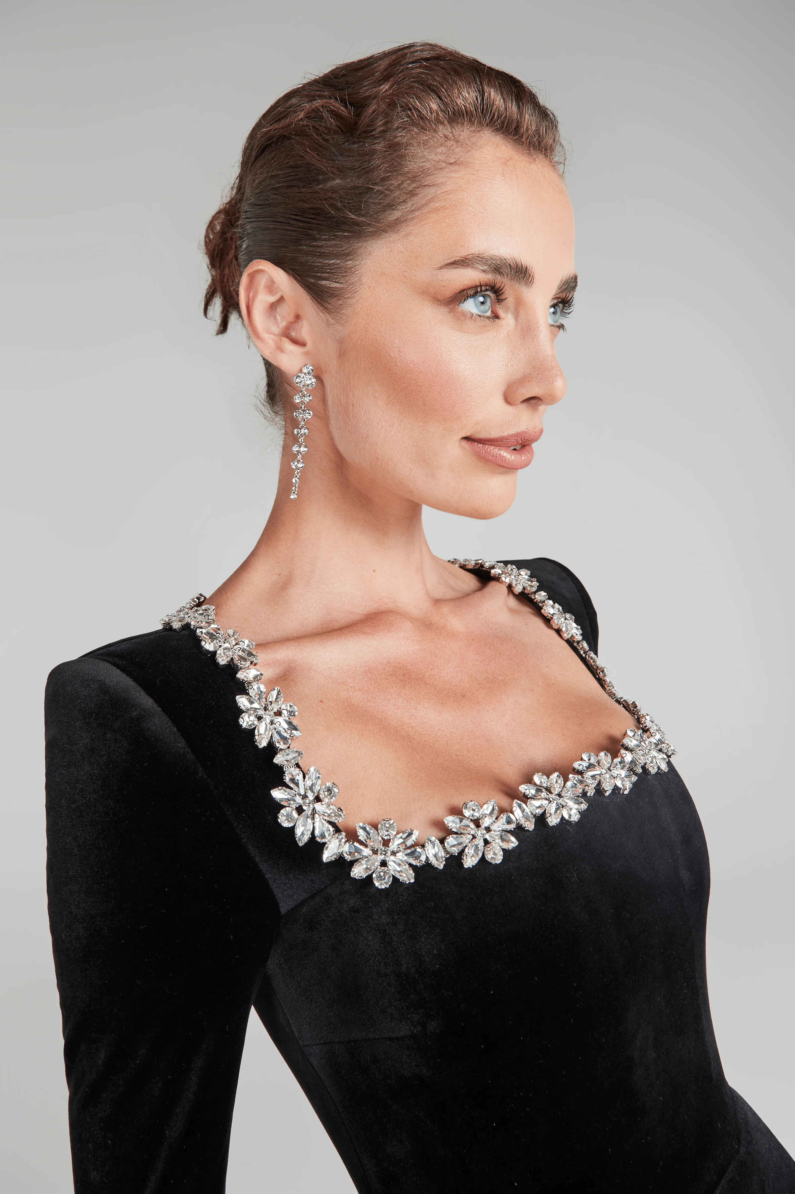 Kimberly Black Dress - Image 5