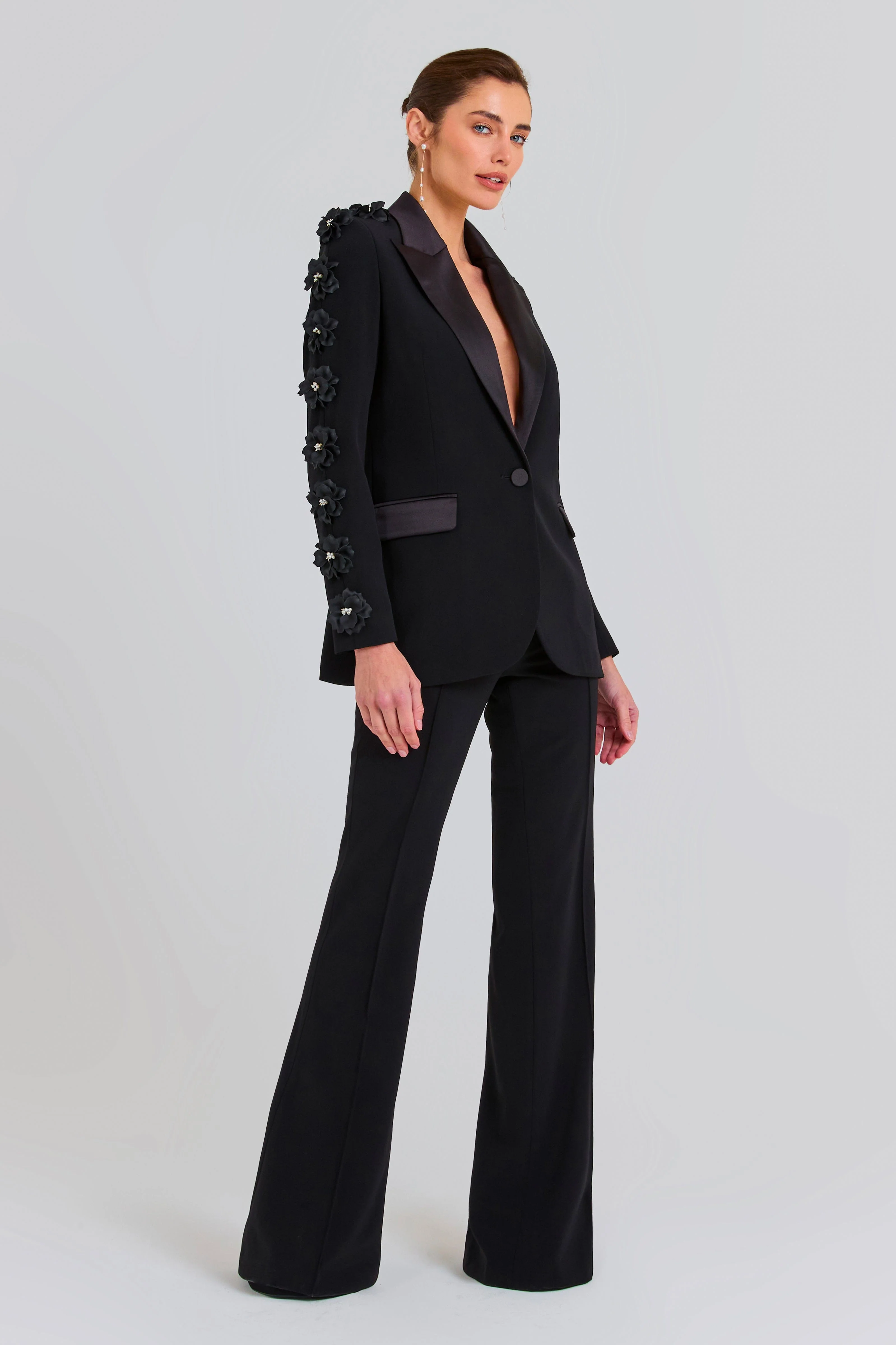 Leonie Black Blazer - Image 3