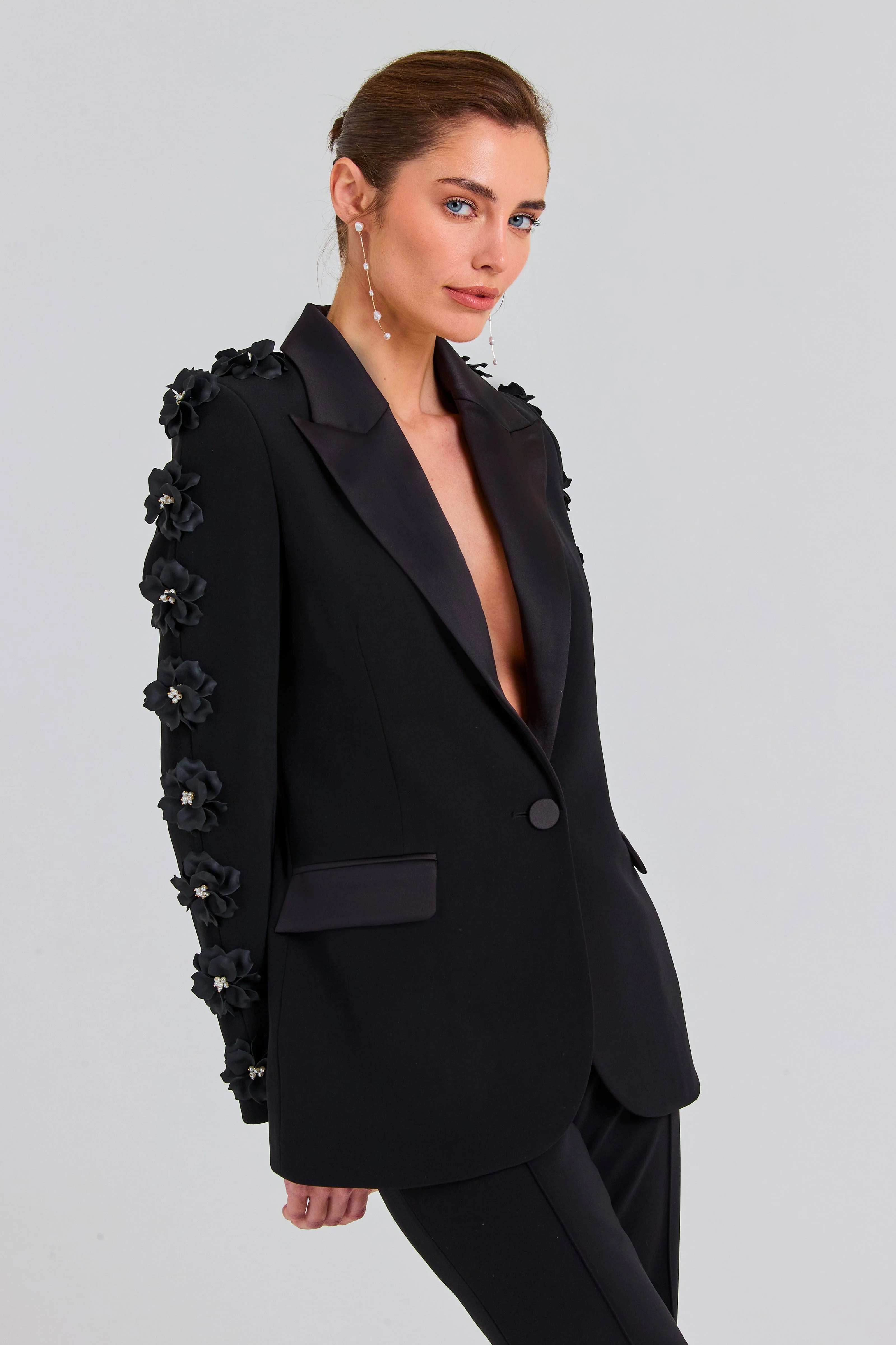 Leonie Black Blazer - Image 6