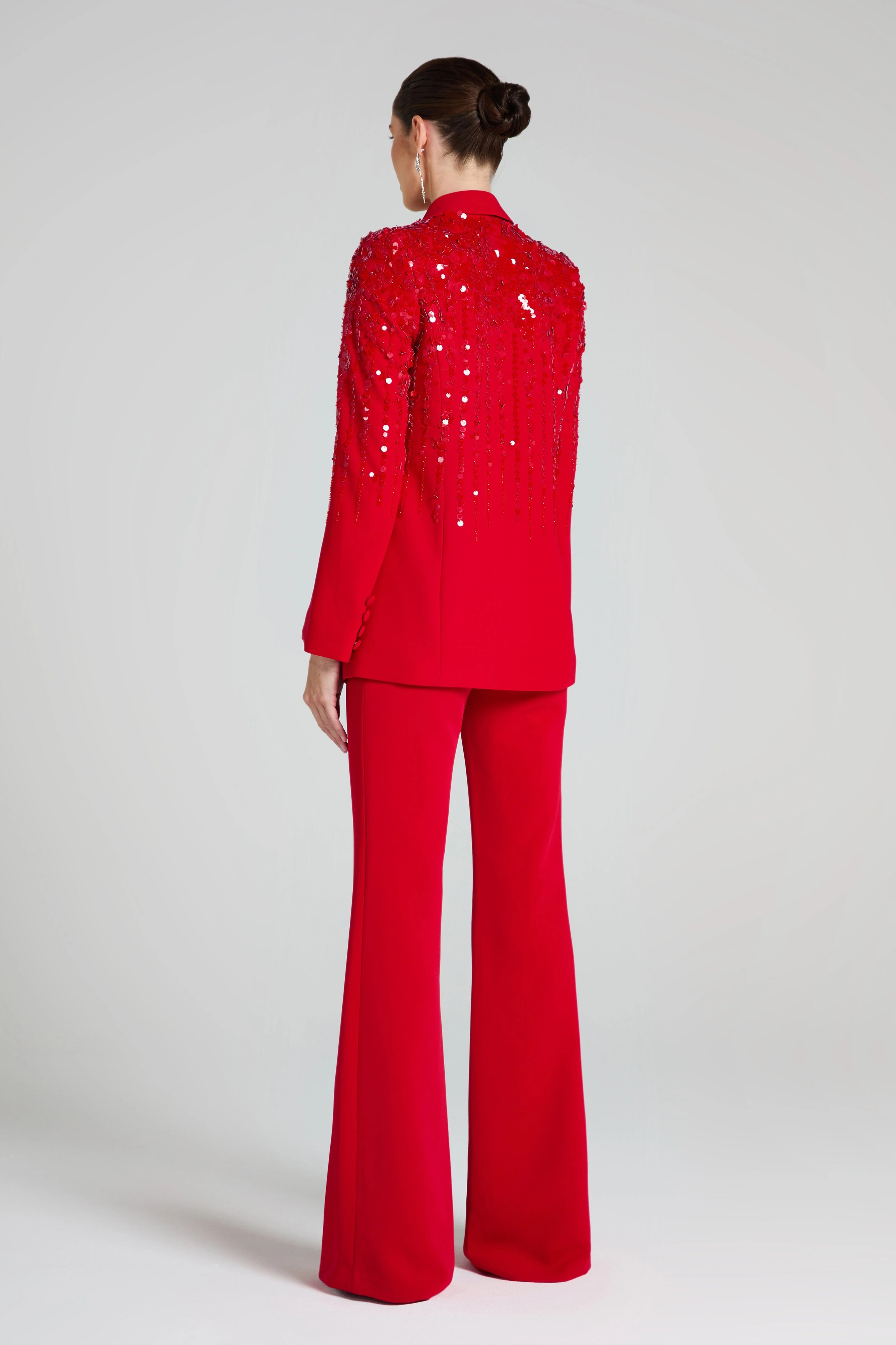 Lucille Red Blazer - Image 3