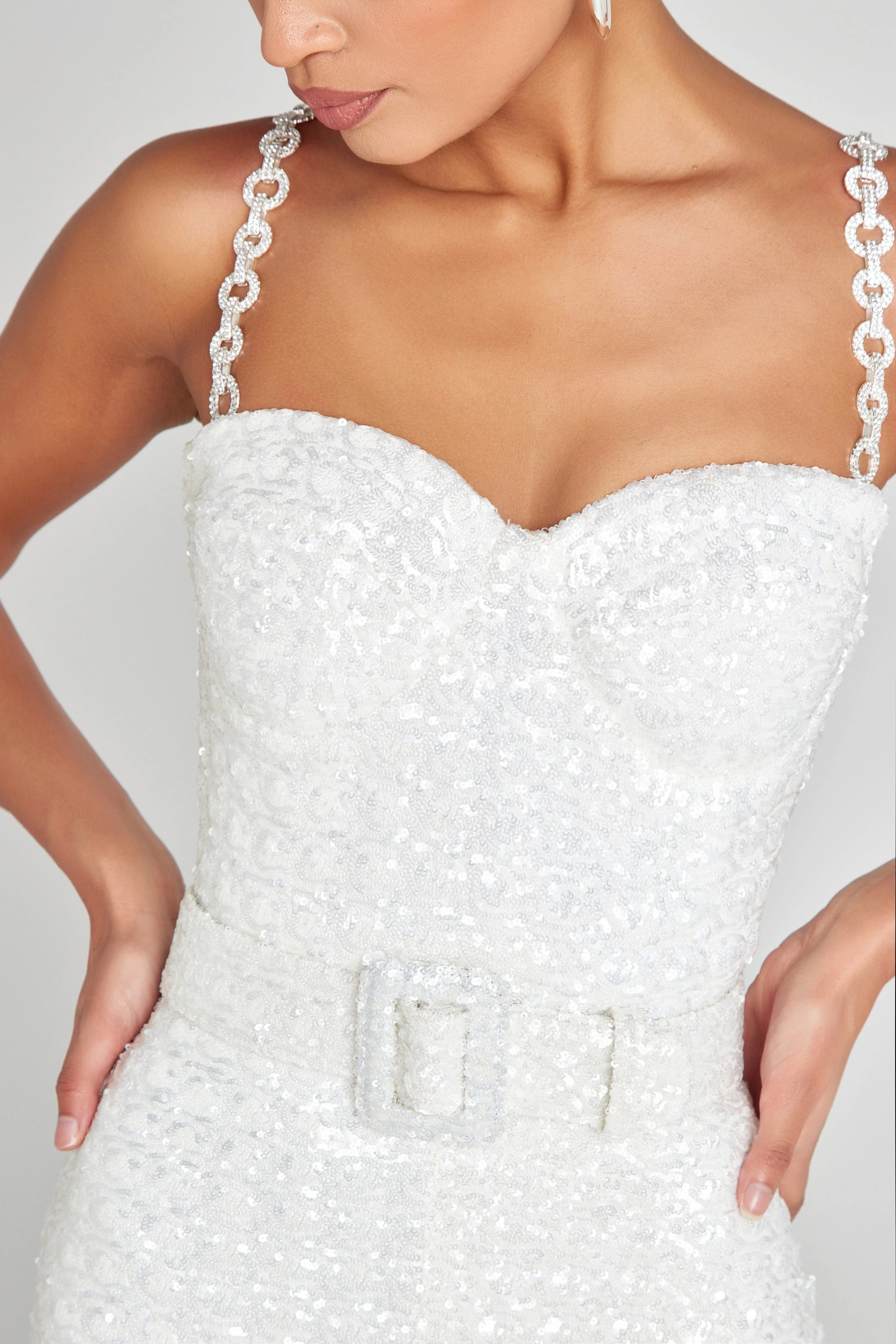 LUCINDA White Jumpsuit - Image 5