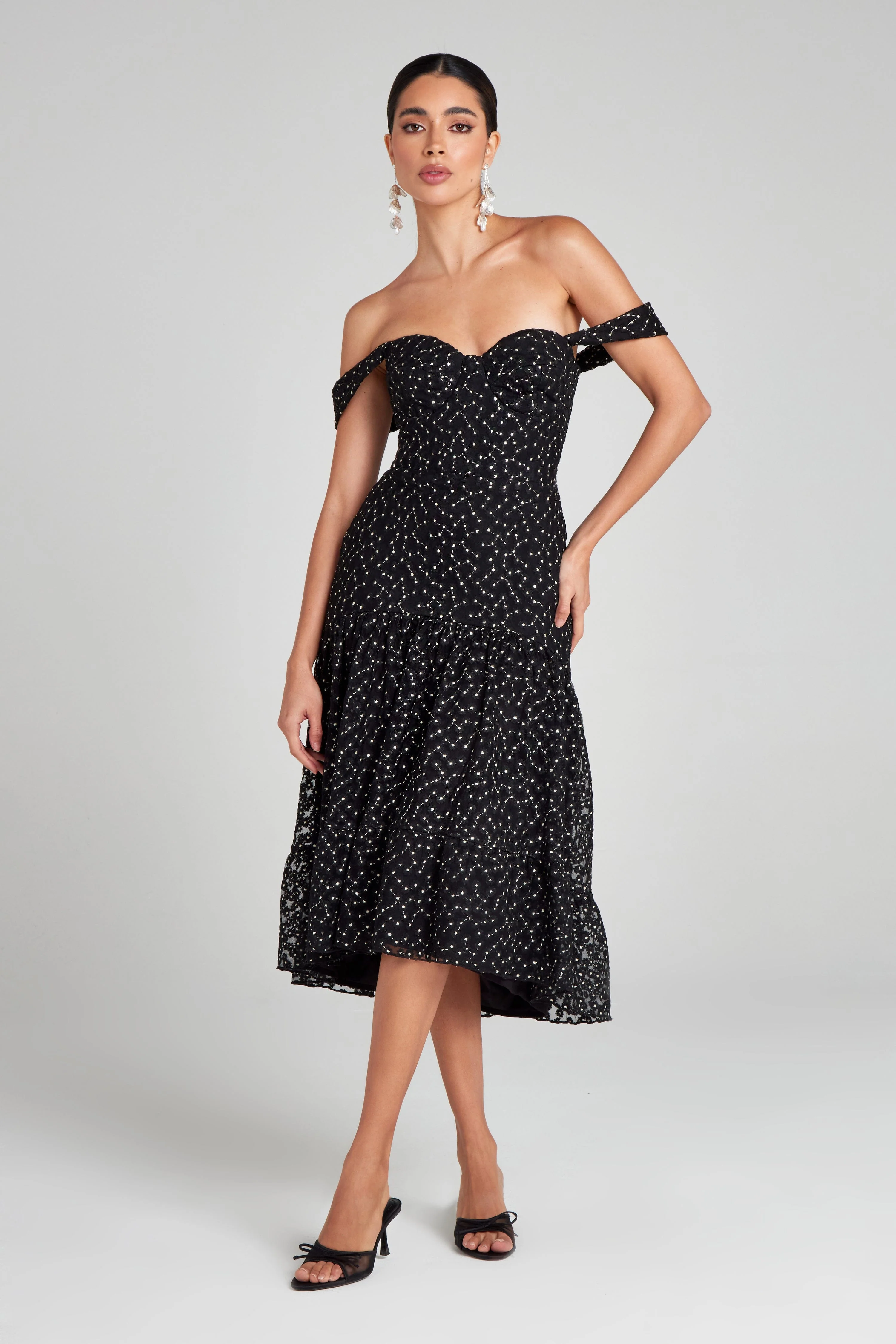 Madeline Black Dress - Image 6