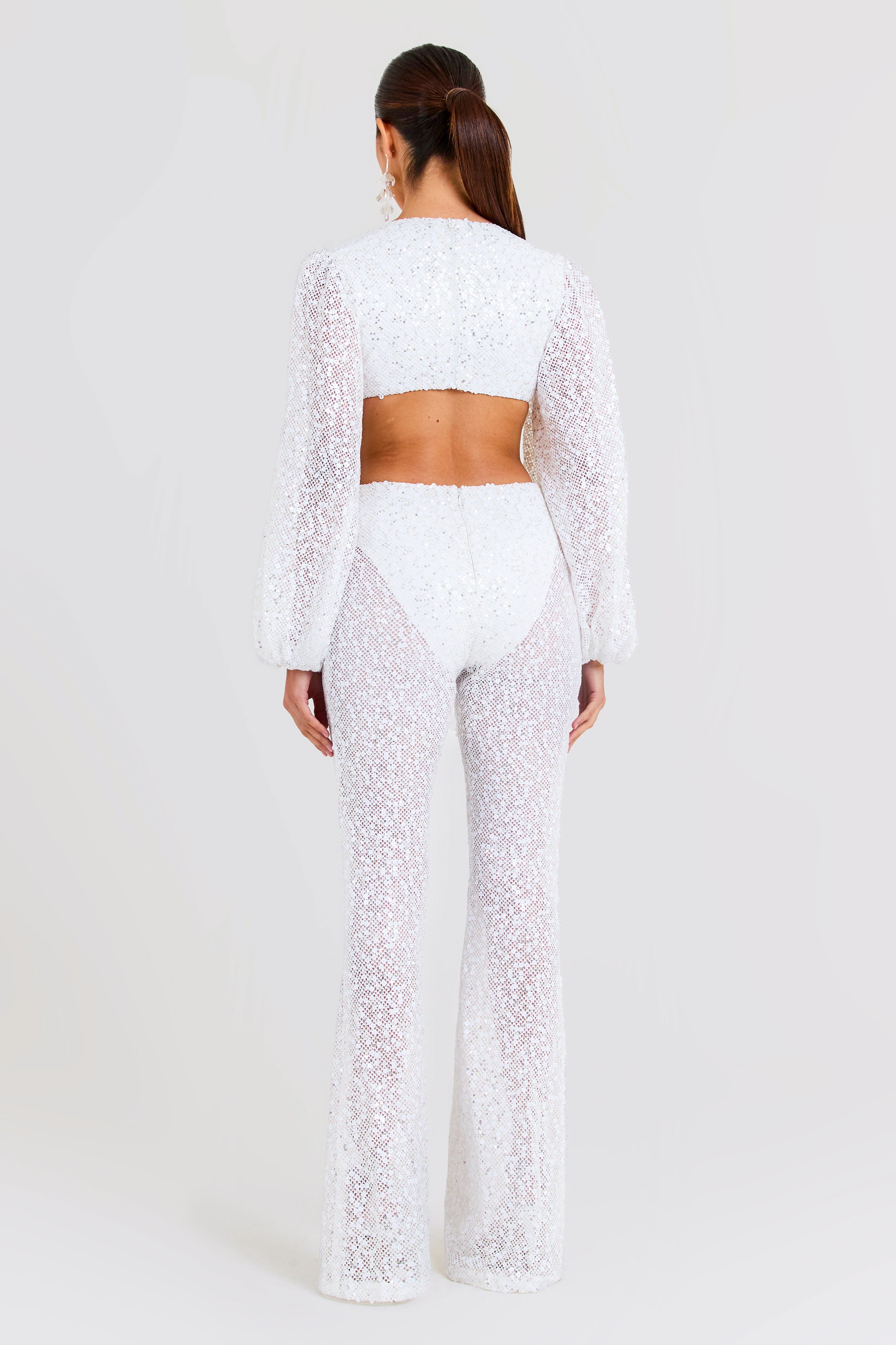 Madison White Jumpsuit - Image 3