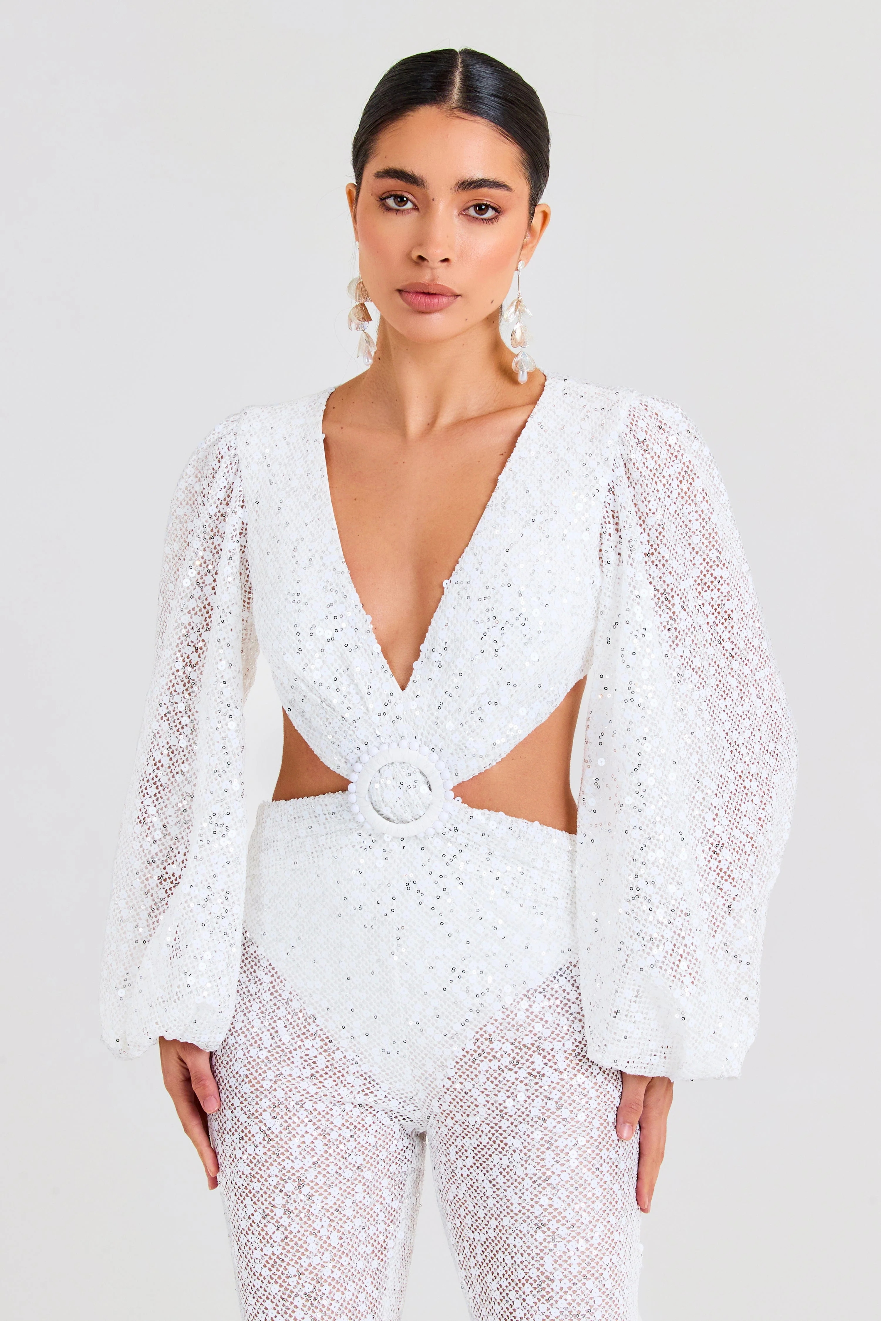 Madison White Jumpsuit - Image 4