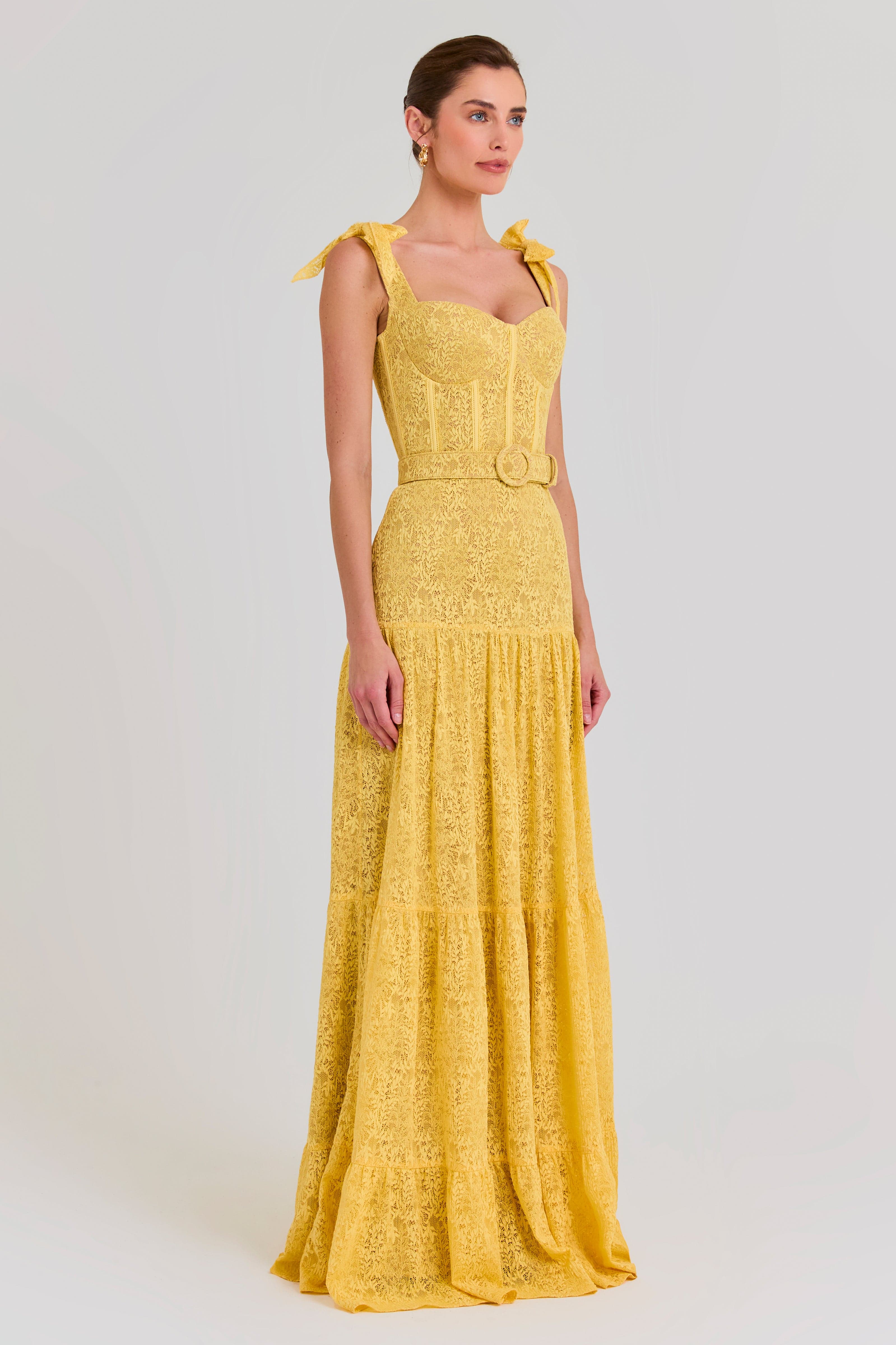 Miranda Yellow Dress - Image 5