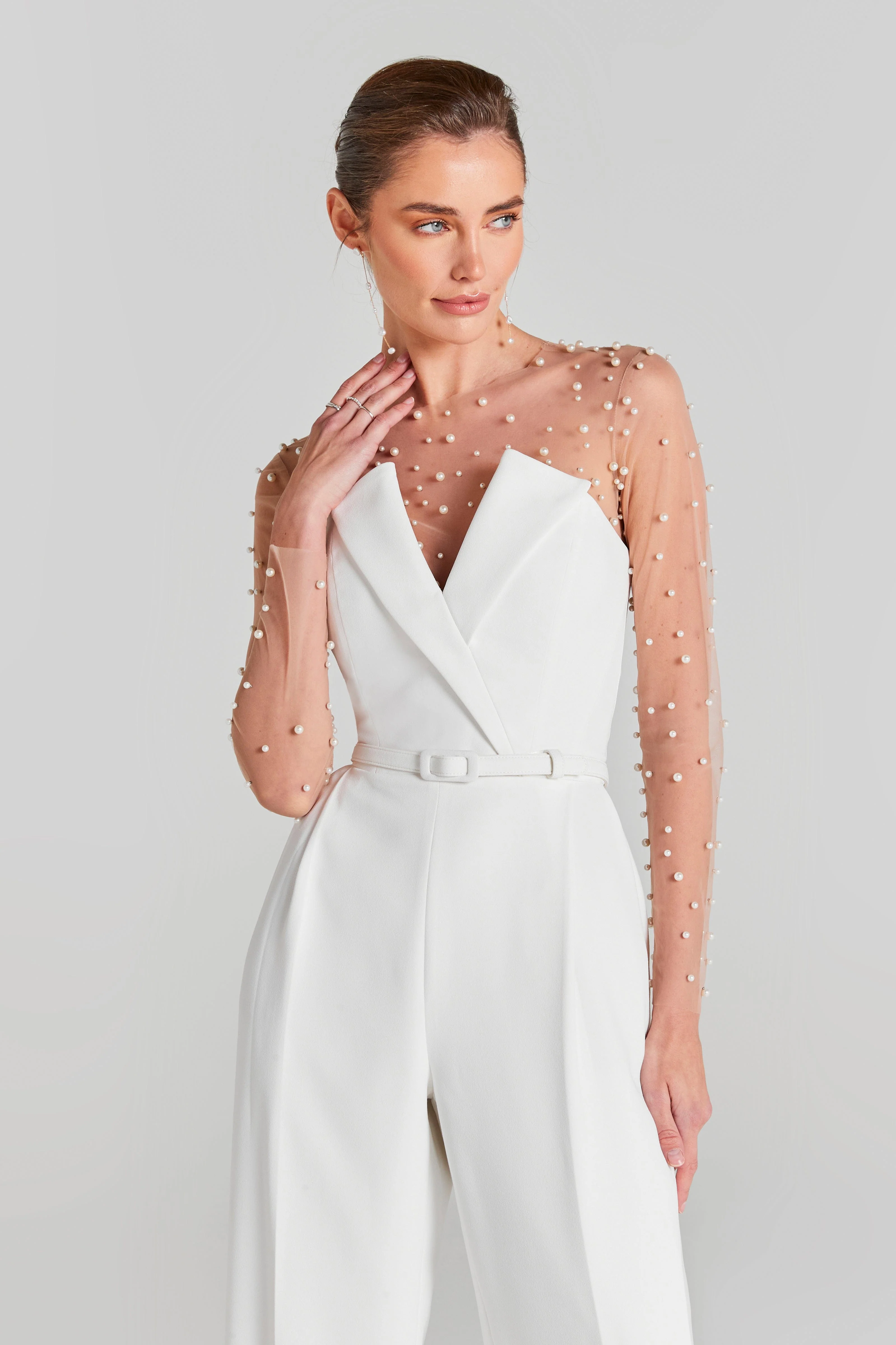 Vanessa White Jumpsuit - Image 3